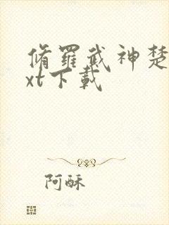 修罗武神楚枫txt下载