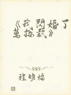 《我闪婚了个亿万总裁》
