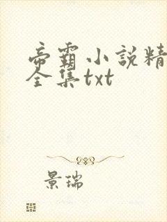 帝霸小说精校版全集txt