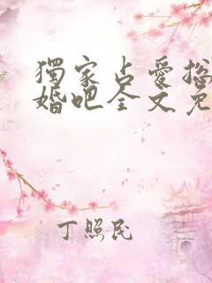 独家占爱总裁结婚吧全文免费阅读