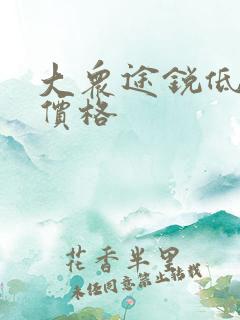大众途锐低配版价格