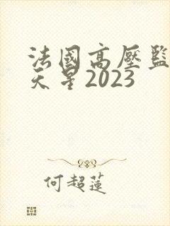法国高压监狱满天星2023