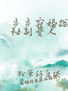 步步宠婚总裁的秘制爱人