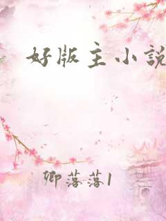 好版主小说网