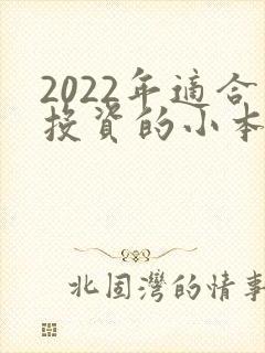 2022年适合投资的小本生意