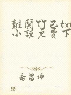难哄竹已txt小说免费下载