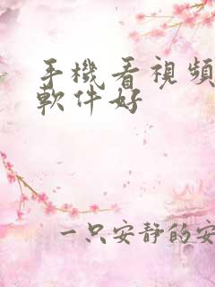 手机看视频哪个软件好