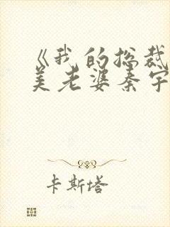 《我的总裁白富美老婆秦宇小说》