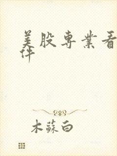 美股专业看盘软件
