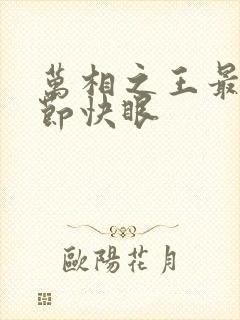 万相之王最新章节快眼