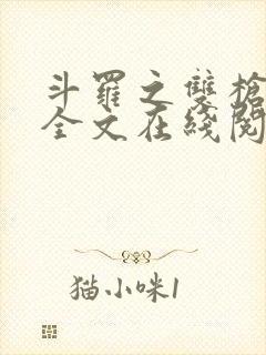 斗罗之双枪绝世全文在线阅读