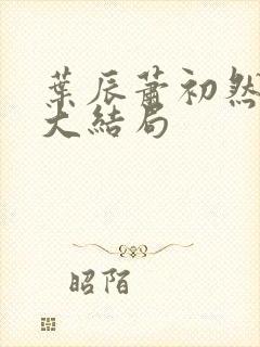 叶辰萧初然最新大结局