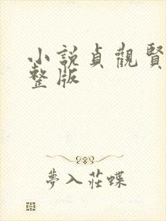 小说贞观贤王完整版