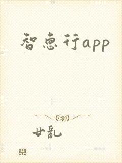 智惠行app