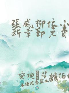 张威柳依小说更新章节免费阅读下载