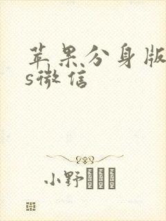 苹果分身版ios微信