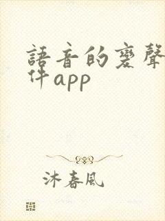 语音的变声器软件app