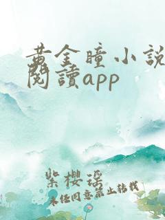 黄金瞳小说免费阅读app