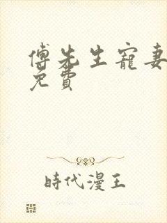 傅先生宠妻无度免费