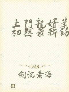 上门龙婿叶辰萧初然最新的