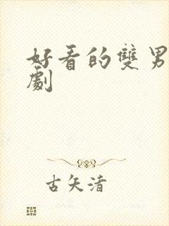 好看的双男主日剧