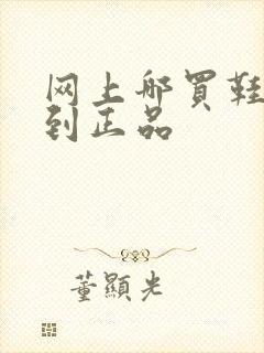 网上哪买鞋能买到正品