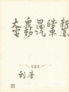 大众思皓新能源电动汽车怎么样