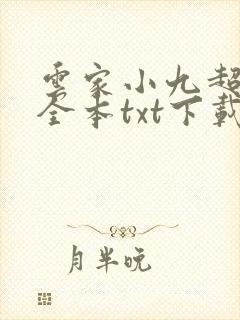 云家小九超皮哒全本txt下载