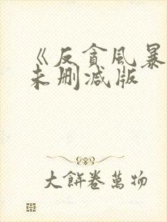《反贪风暴5》未删减版