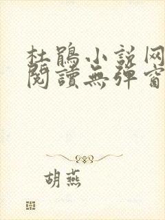 杜鹃小说网全文阅读无弹窗