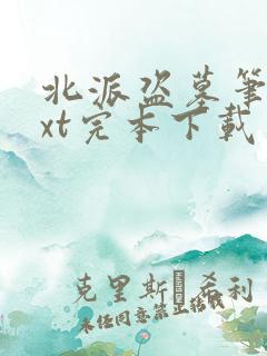 北派盗墓笔记txt完本下载