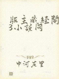 版主藏经阁123小说网