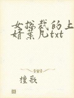 女总裁的上门女婿叶凡txt