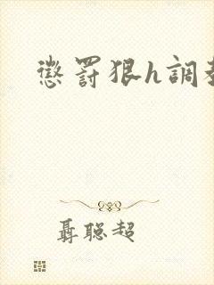 惩罚狠h调教