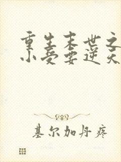 重生末世之炮灰小受要逆天