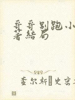 哥哥别跑小说原著结局