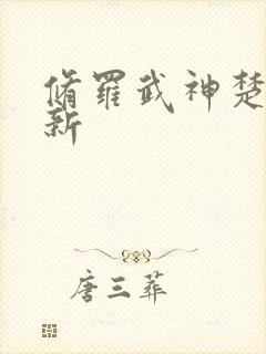 修罗武神楚枫更新