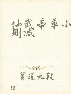 仙武帝尊小说无删减