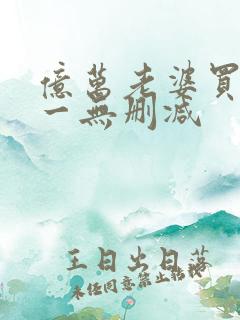 亿万老婆买一送一无删减
