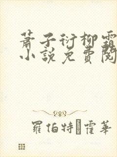 萧子衍柳霜凝的小说免费阅读