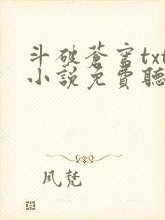 斗破苍穹txt小说免费听书