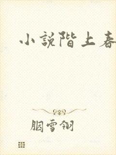小说阶上春漪
