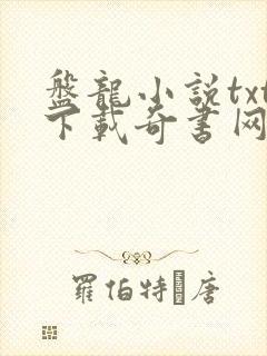 盘龙小说txt下载奇书网