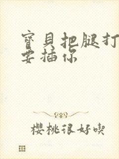 宝贝把腿打开我要插你