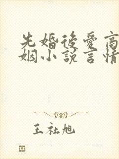 先婚后爱商业联姻小说言情