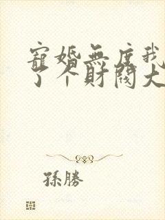 宠婚无度我闪婚了个财阀大佬