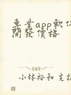 专业app软件开发价格
