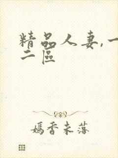 精品人妻,一区二区