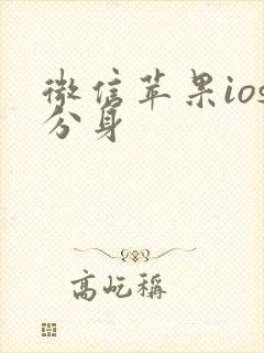 微信苹果ios分身