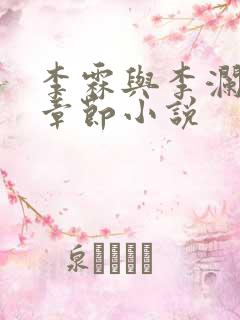 李霖与李澜最新章节小说